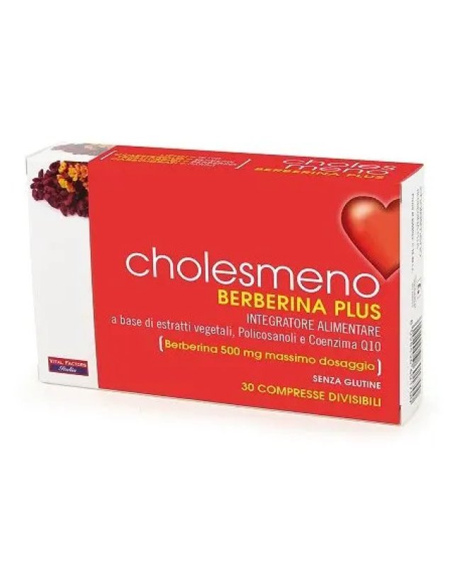 Colesterolo: Berberina Plus 30 compresse per il benessere cardiovascolare Colesterolo: Berberina Plus 30 compresse per il benessere cardiovascolare