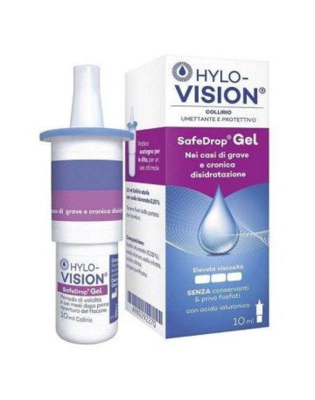 Hylovision Gel Sine FM 20 Flaconcini - Idratazione e Lubrificazione
