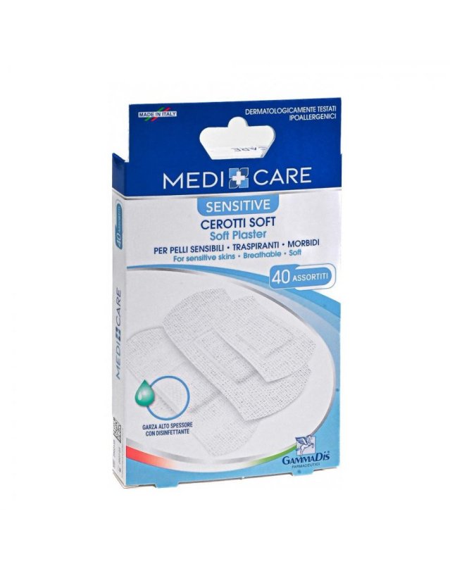 Cerotti Delicati Assortiti 40 pz - Protezione Pelli Sensibili Cerotti Delicati Assortiti 40 pz - Protezione Pelli Sensibili