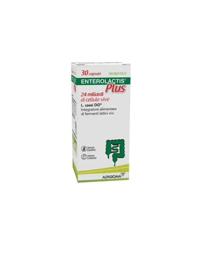 Enterolactis Plus Integratore Fermenti Lattici 30 Capsule