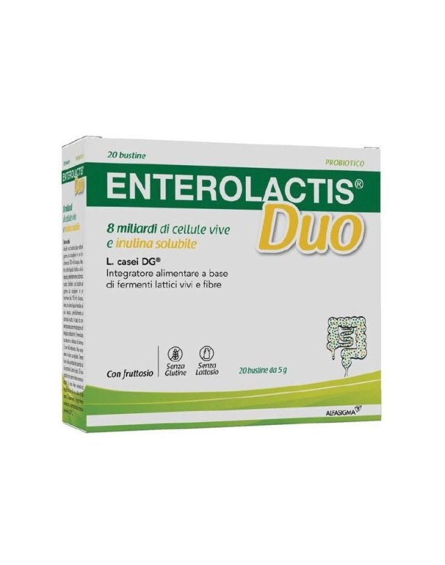 Enterolactis Duo 20 Bustine - Equilibrio Flora Intestinale