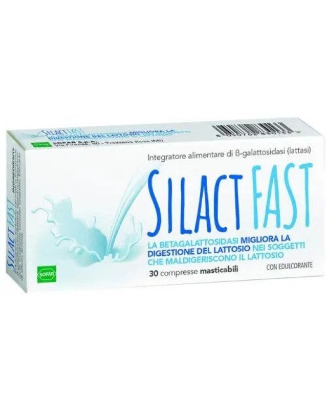 Silact Fast 30 Compresse Masticabili - Digestione Lattosio
