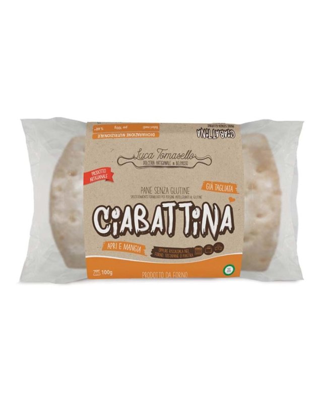 Ciabattina 100g Senza Glutine - Alternativa al Pane Tradizionale Ciabattina 100g Senza Glutine - Alternativa al Pane Tradizionale