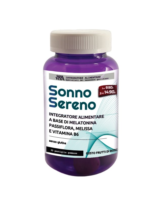 Sonno Sereno 90g - Integratore per Dormire e Rilassamento Sonno Sereno 90g - Integratore per Dormire e Rilassamento