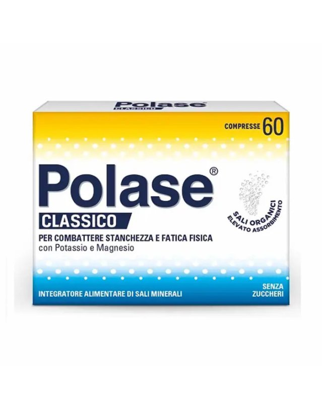 Polase Classico 60 Compresse - Integratore di Potassio e Magnesio Polase Classico 60 Compresse - Integratore di Potassio e Magnesio