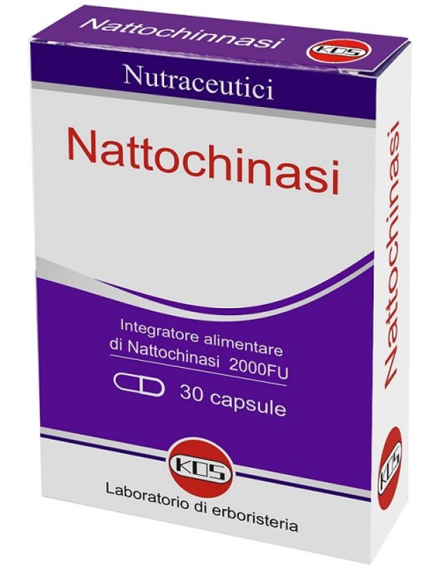 Nattochinasi 2000 FU 30 Capsule &ndash; Circolazione e Benessere Cardiovascolare