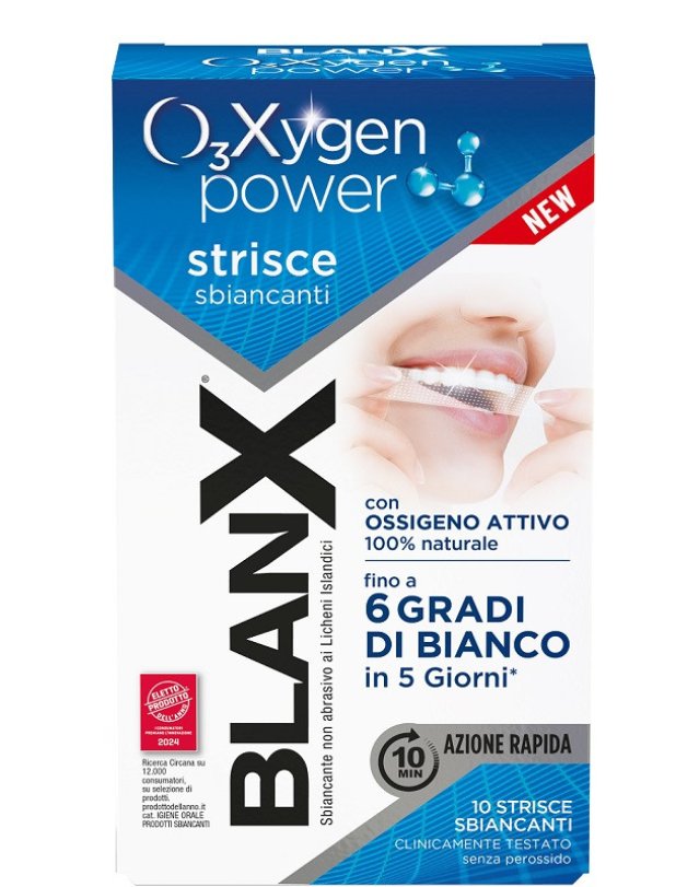 O3X Strisce Sbiancanti 5pz - Denti Più Bianchi O3X Strisce Sbiancanti 5pz - Denti Più Bianchi