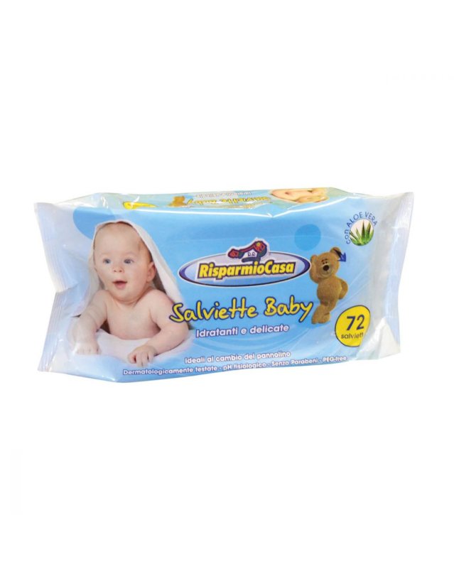 Salviettine Umidificate 72 pz – Igiene Bambino Idratante e Lenitiva Salviettine Umidificate 72 pz – Igiene Bambino Idratante e Lenitiva