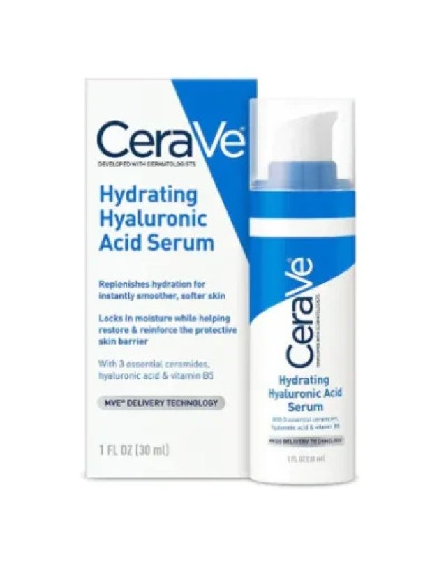 Siero Idratante Viso 30ml Acido Ialuronico e Ceramidi 24h