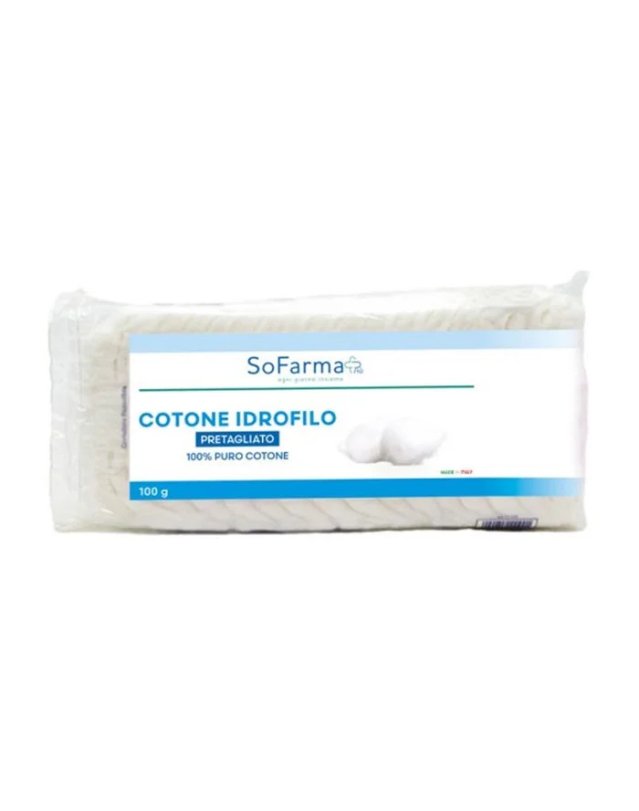 Cotone Idrofilo Pretagliato 100g – Morbido per Cura Quotidiana Cotone Idrofilo Pretagliato 100g – Morbido per Cura Quotidiana