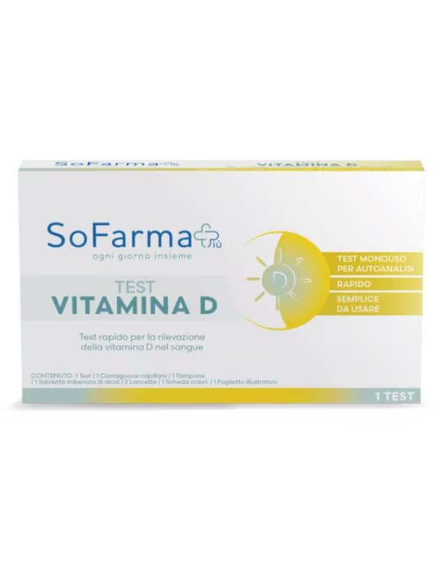 Test Vitamina D Autodiagnostico - Controllo Livelli Vitamina D Test Vitamina D Autodiagnostico - Controllo Livelli Vitamina D