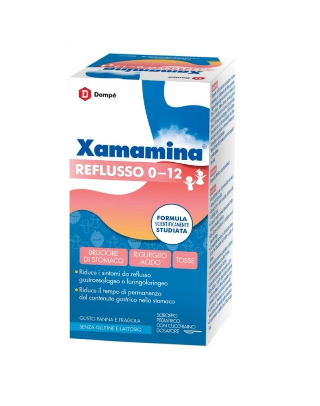 Xamamina Reflusso 200 ml - Per Reflusso Neonati e Bambini