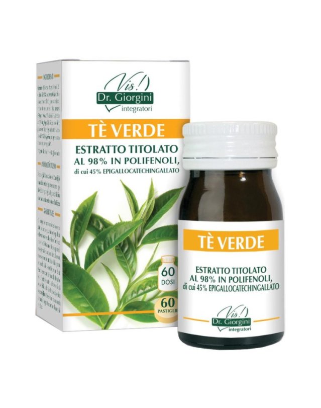 Tè Verde Estratto 60 Pastiglie – Antiossidante e Drenante Tè Verde Estratto 60 Pastiglie – Antiossidante e Drenante