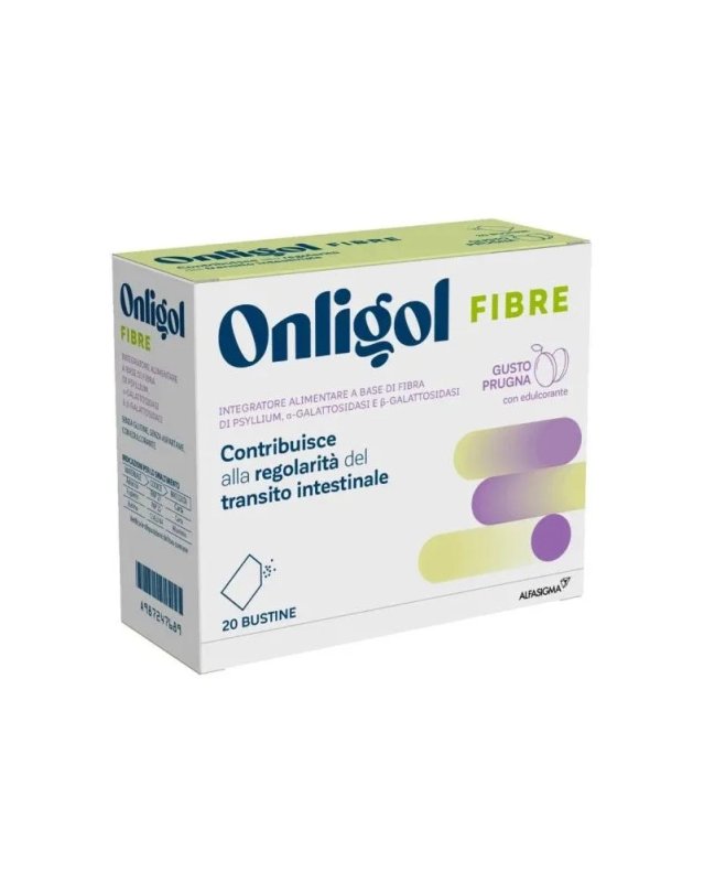 Onligol Fibre 20 Bustine - Regolarità Intestinale e Digestione Onligol Fibre 20 Bustine - Regolarità Intestinale e Digestione