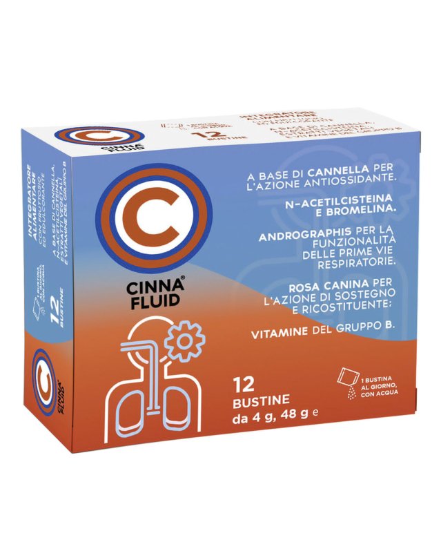Cinna Fluid 12 Bustine - Benessere e Funzionalit&agrave; Microcircolo