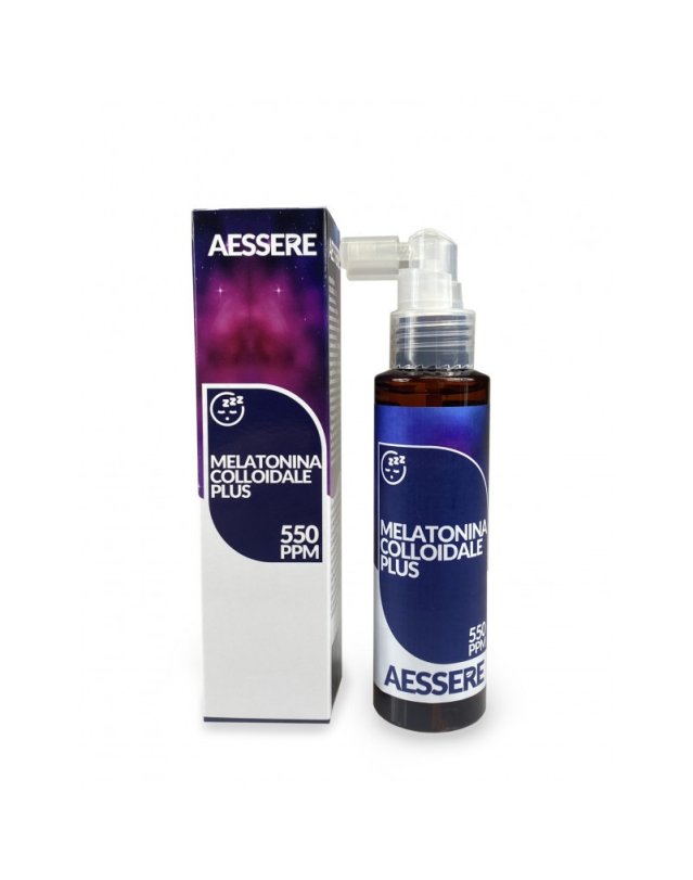 Melatonina Colloidale Plus Aessere Spray 100ml - Sonno Riposante Melatonina Colloidale Plus Aessere Spray 100ml - Sonno Riposante