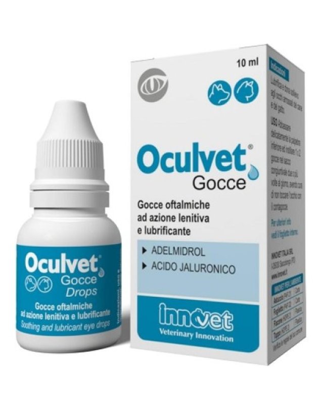 Oculvet Gocce Oftalmiche 10ml – Lenitivo Oculare per Cani e Gatti Oculvet Gocce Oftalmiche 10ml – Lenitivo Oculare per Cani e Gatti