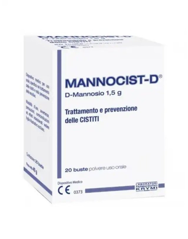 Polifarma Mannocist-D Trattamento Cistite 20 Bustine