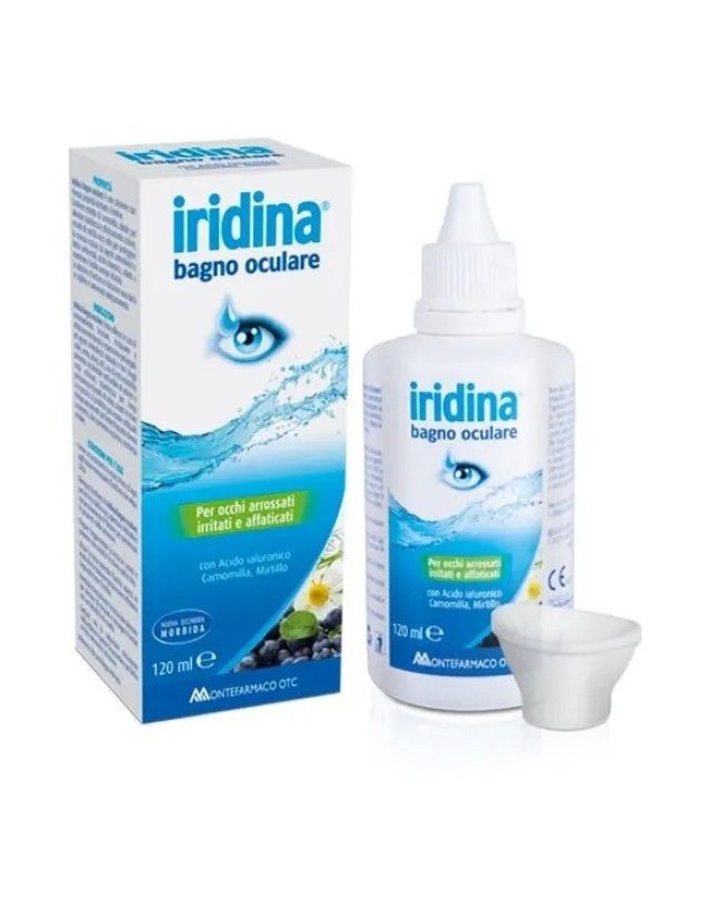 Iridina Bagno Oculare 360ml - Idratante e Lenitiva per Occhi Iridina Bagno Oculare 360ml - Idratante e Lenitiva per Occhi