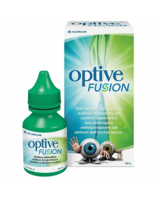 Optive Fusion 10ml - Sollievo Occhi Secchi e Idratazione