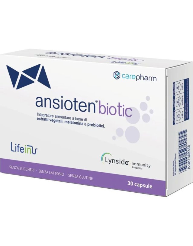 Ansioten Biotic 30 Capsule - Equilibrio Flora Intestinale Ansioten Biotic 30 Capsule - Equilibrio Flora Intestinale