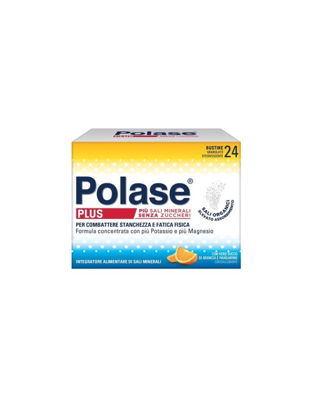 Polase Plus 24 bustine - Sali Minerali Arancia e Mandarino Polase Plus 24 bustine - Sali Minerali Arancia e Mandarino