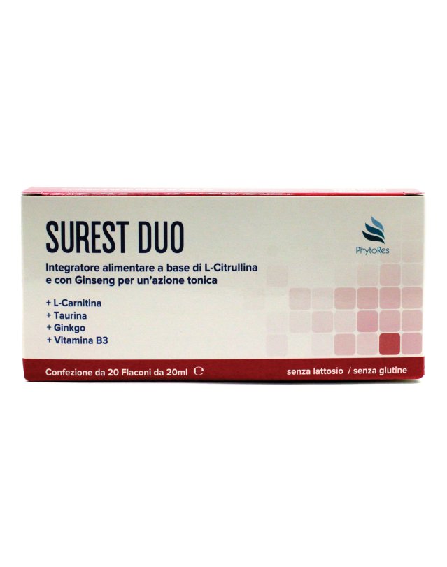 Surest Duo 20 Flaconcini – Tonico Ricostituente Senza Glutine Surest Duo 20 Flaconcini – Tonico Ricostituente Senza Glutine