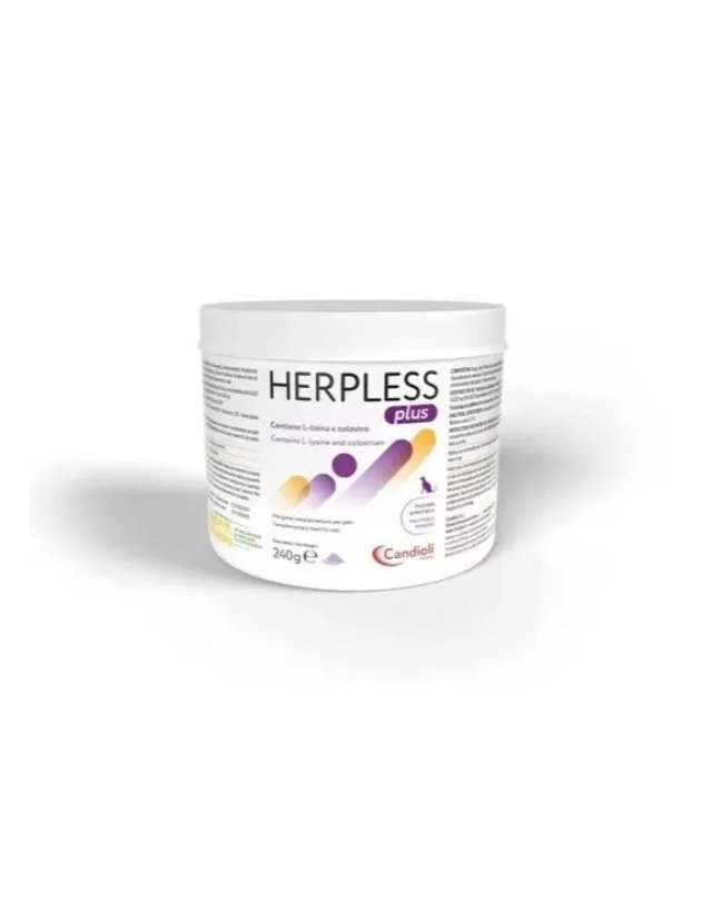 Herpless Plus Polvere 240 Gatti - Supporto Immunitario