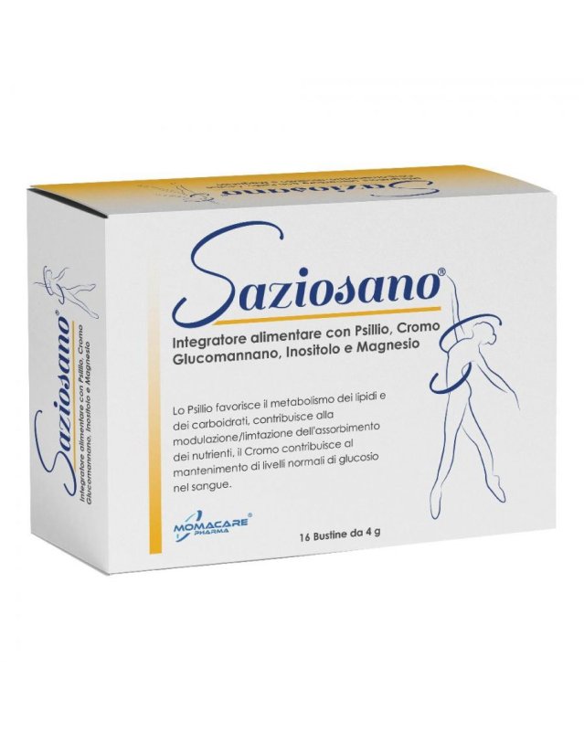 Saziosano 16 Bustine - Metabolismo di Lipidi e Carboidrati