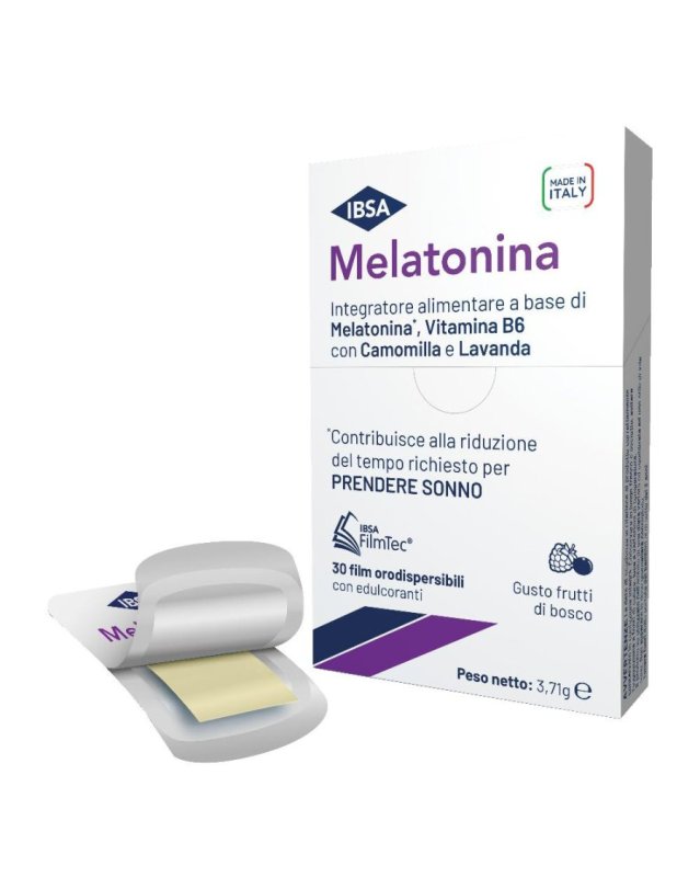 Melatonina Film Orali 30 film - Sonno Riposante e Rilassamento Melatonina Film Orali 30 film - Sonno Riposante e Rilassamento