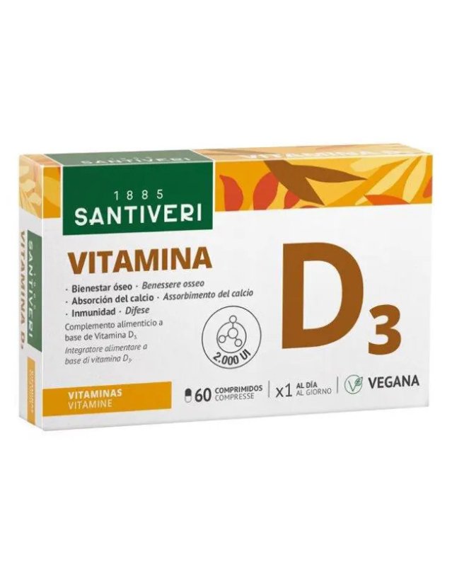 Vitamina D3 2000UI 60 Compresse - Supporto Sistema Immunitario