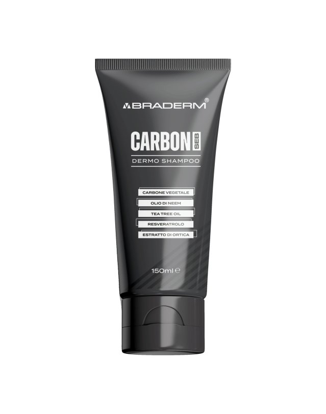 Carbon Seb Dermo Shampoo 150ml - Capelli Grassi e Seborrea Carbon Seb Dermo Shampoo 150ml - Capelli Grassi e Seborrea