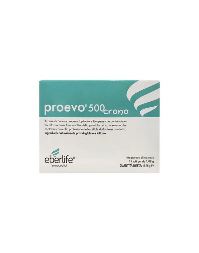 Eberlife Farmaceutici Proevo 500 Crono Integratore Prostata 15 Capsule
