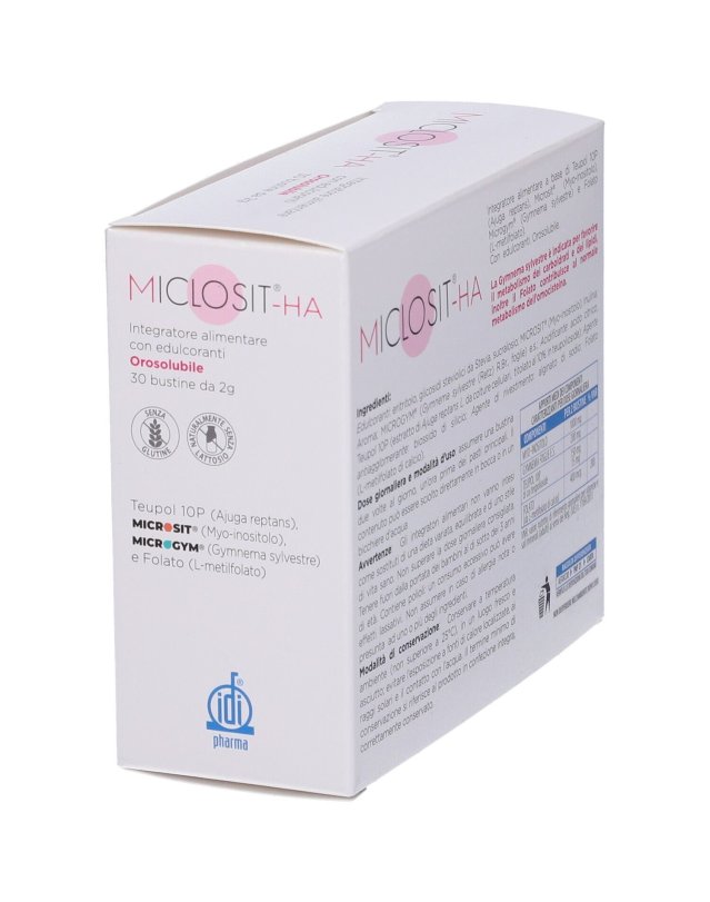 IDI Integratori Miclosit HA 30 Stick - Metabolismo Carboidrati e Lipidi