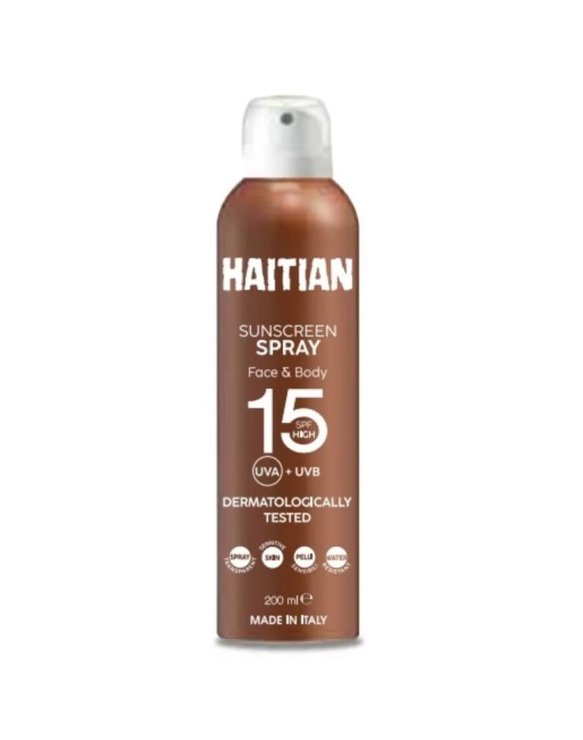 Spray Solare Trasparente SPF15 200ml – Viso e Corpo Pelle Sensibile Spray Solare Trasparente SPF15 200ml – Viso e Corpo Pelle Sensibile