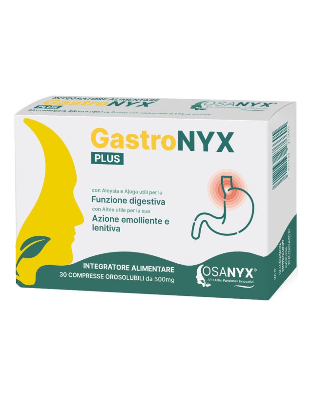 Osanyx Gastronyx Plus 30 Compresse Orosolubili Osanyx Gastronyx Plus 30 Compresse Orosolubili