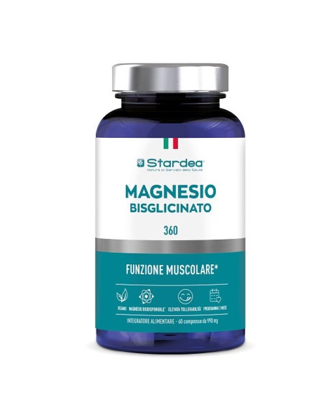 Magnesio Bisglicinato 360mg 60 Compresse &ndash; Stanchezza e Muscoli