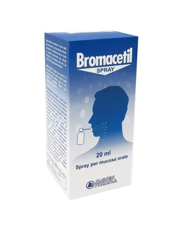 Bromacetil Spray 20 ml – Sollievo Rapido per il Mal di Gola Bromacetil Spray 20 ml – Sollievo Rapido per il Mal di Gola