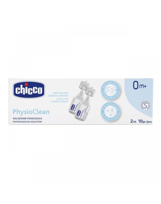 Chicco Physioclean Soluzione Fisiologica Isotonica 2ml 10 Pezzi Chicco Physioclean Soluzione Fisiologica Isotonica 2ml 10 Pezzi