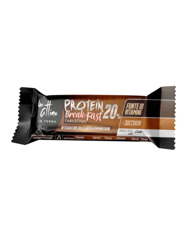Protein Bar 50g Biscotto - Energia e Ricca di Vitamine