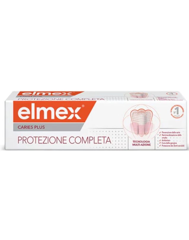 Dentifricio Caries Plus 75 ml - Protezione Completa Denti Dentifricio Caries Plus 75 ml - Protezione Completa Denti