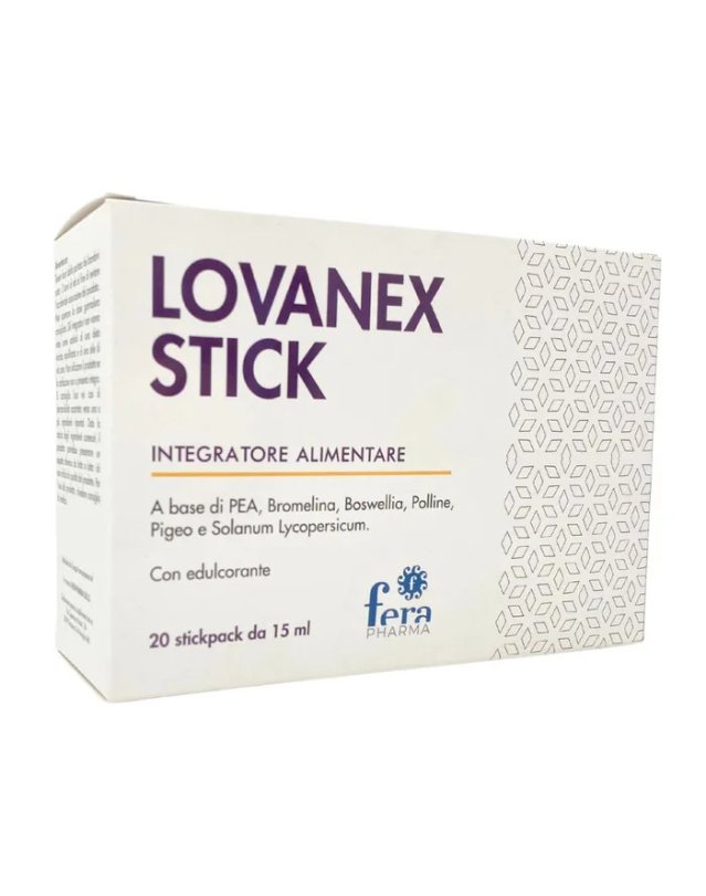 Fera Pharma Lovanex 20 Stick da 15ml - Integratore Alimentare