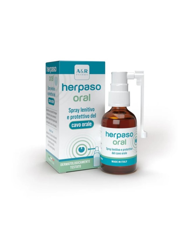 Herpaso Oral Spray 30ml – Lenitivo per Afte e Cavo Orale Herpaso Oral Spray 30ml – Lenitivo per Afte e Cavo Orale