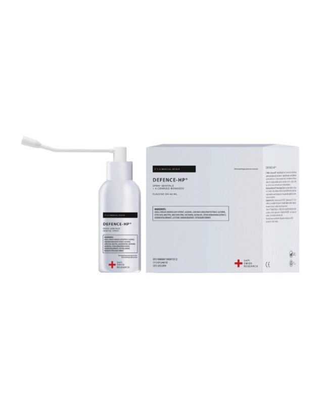 Defence Hp Spray Genitale 40 ml + 4 Cannule - Protezione Mucosa Vaginale