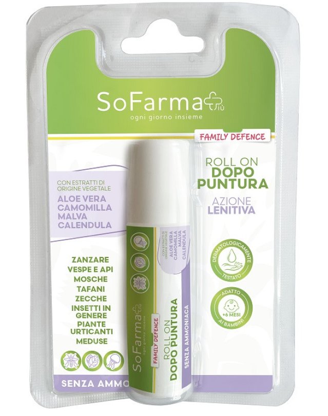 Roll On Dopo Puntura, 20 ml - Sollievo Naturale e Lenitivo