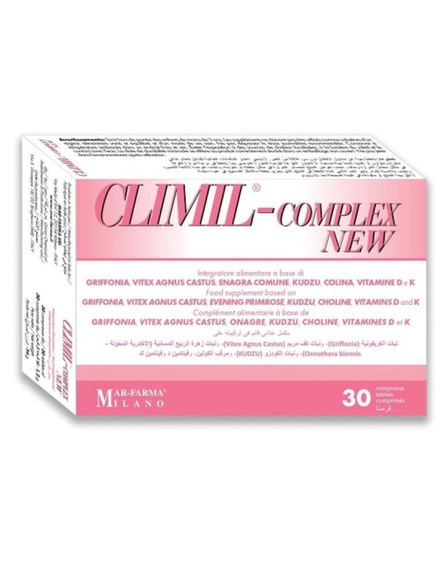 Climil Complex New 30 Compresse - Benessere Donna Climil Complex New 30 Compresse - Benessere Donna