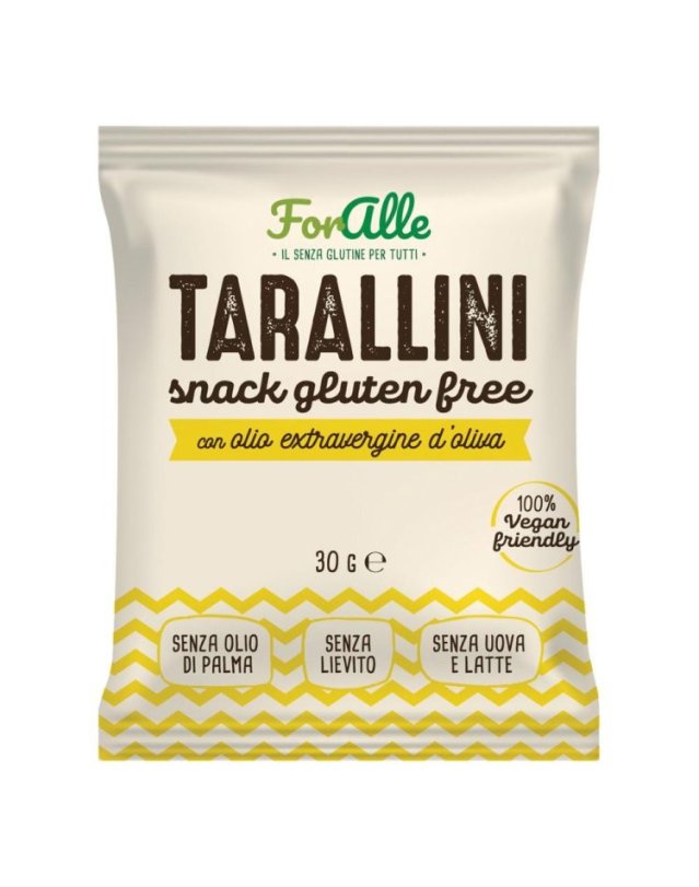 Tarallini con Olio EVO 30g &ndash; Snack Senza Glutine per Celiaci