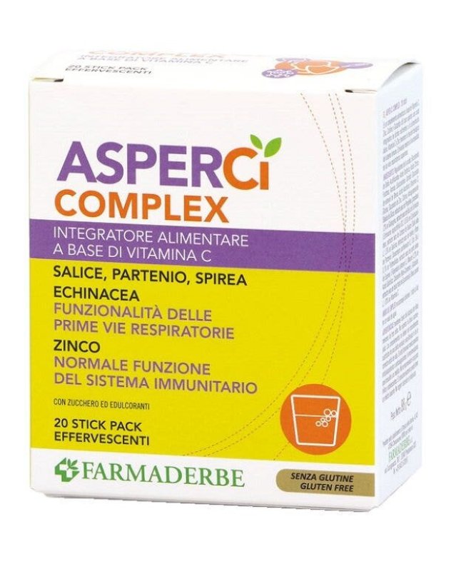 Asper Ci Complex 20 Stick Effervescenti &ndash; Difese Immunitarie