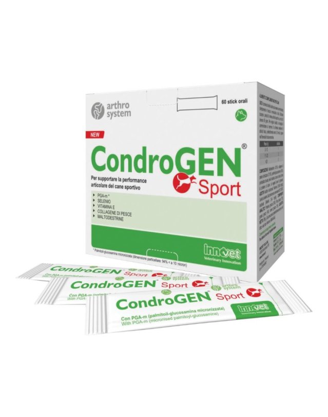 Condrogen Sport 60 Stick Orali - Supporto Articolare Cani