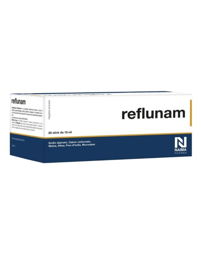 Reflunam 20 Stick Monodose - Reflusso e Acidit&agrave; di Stomaco